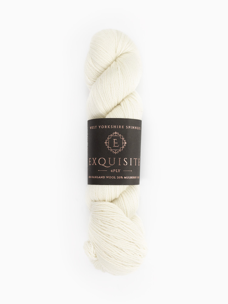 WYS Exquisite 4ply 010 Chantilly